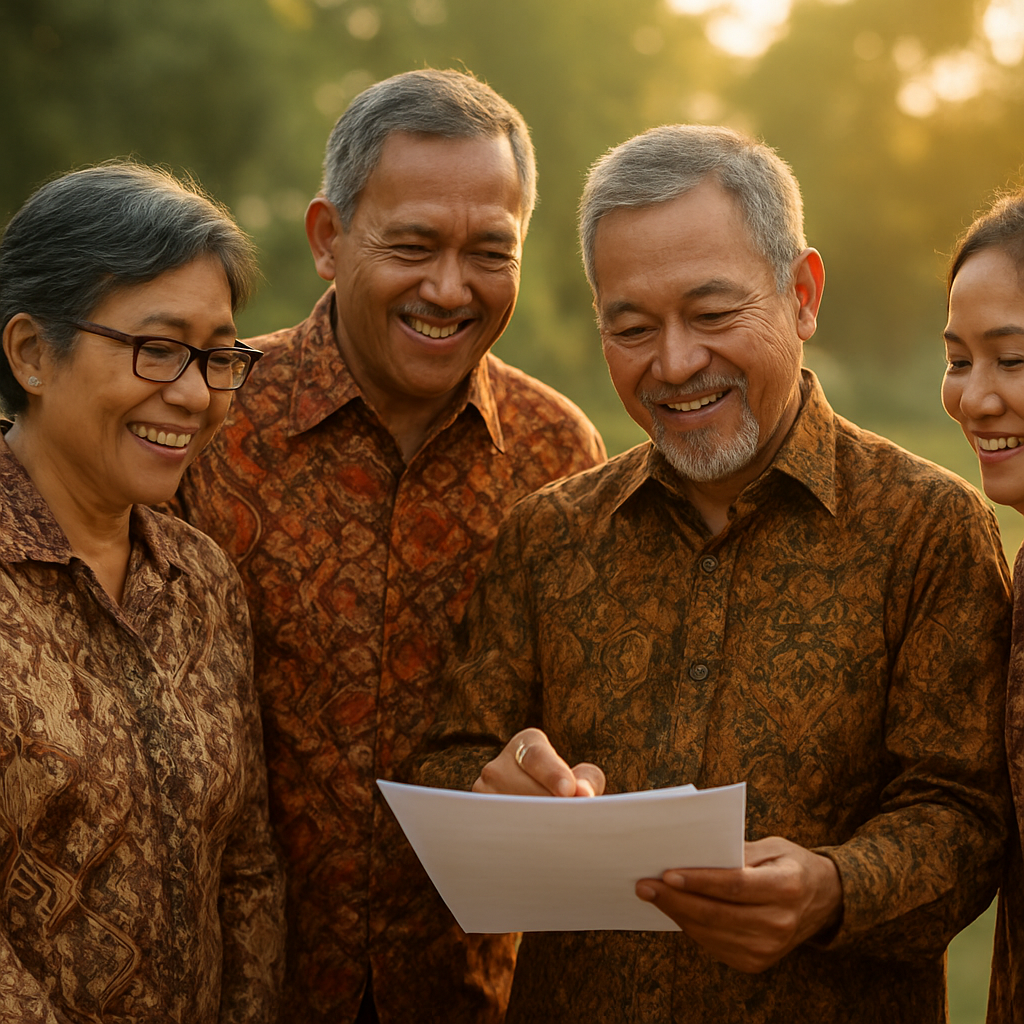 Pensiunan Indonesia produktif berkolaborasi